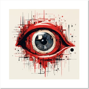 Mechanical eye Posters and Art